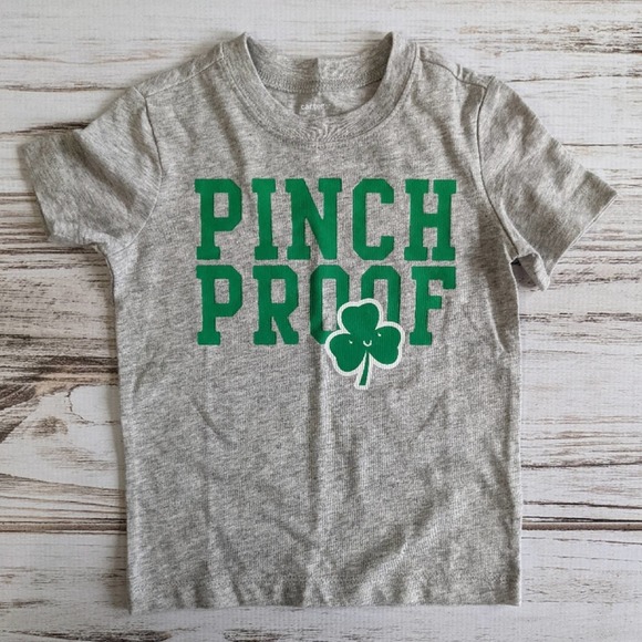 Nwt Carter's Pinch Proof St Patty's Day Tee 3T - Picture 1 of 2